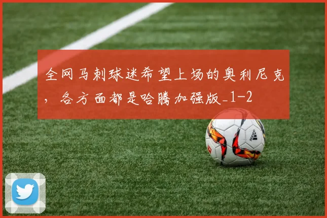 全网马刺球迷希望上场的奥利尼克，各方面都是哈腾加强版_1